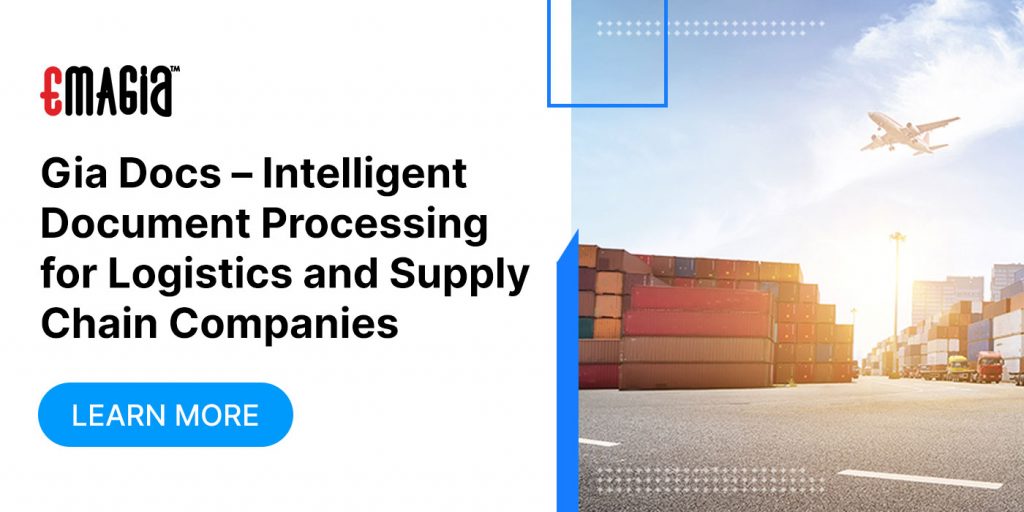 Gia Docs – Intelligent Document Processing for Logistics and Supply Chain Companies