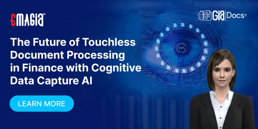 The Future of Touchless Document Processing in Finance with Cognitive Data Capture AI