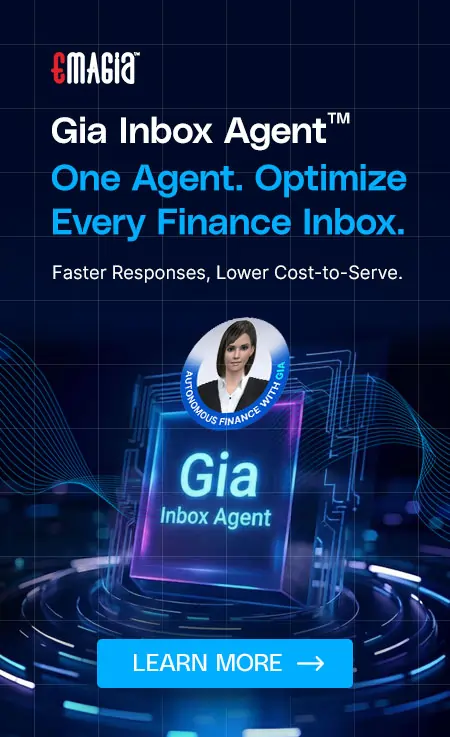 The Gia Inbox Agent for shared services & GBS centers