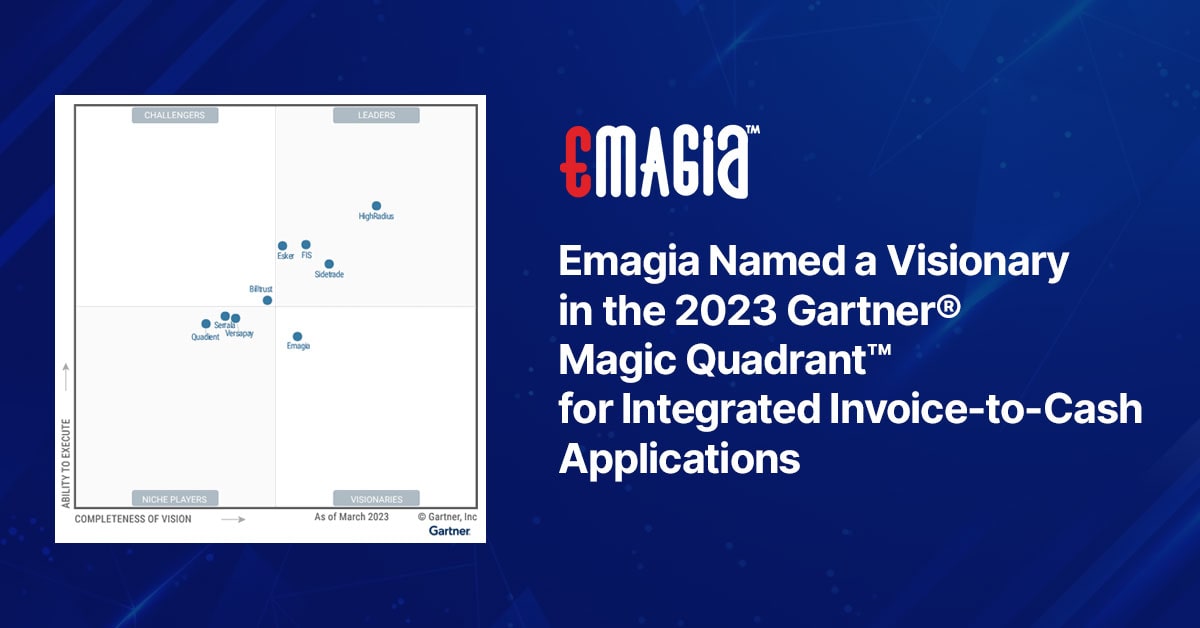 2023 gartner magic quadrant for integrated invoice-to-cash