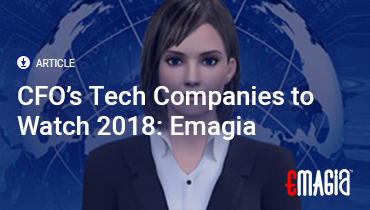 CFO’s Tech Companies to Watch 2018: Emagia