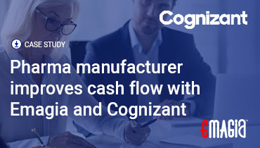 Pharma manufacturer improves cash flow with Emagia and Cognizant