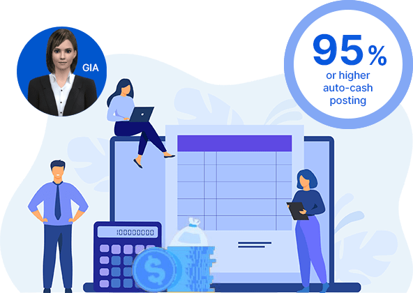 Put Emagia Cash Application Automation software to work to capture global payments, remittances and lockbox data touchless