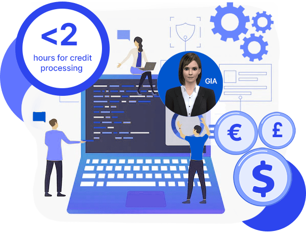 Credit Management Automation Software for PeopleSoft empowers organizations with an end-to-end digital credit process that automates credit decisions and accelerates customer onboarding.