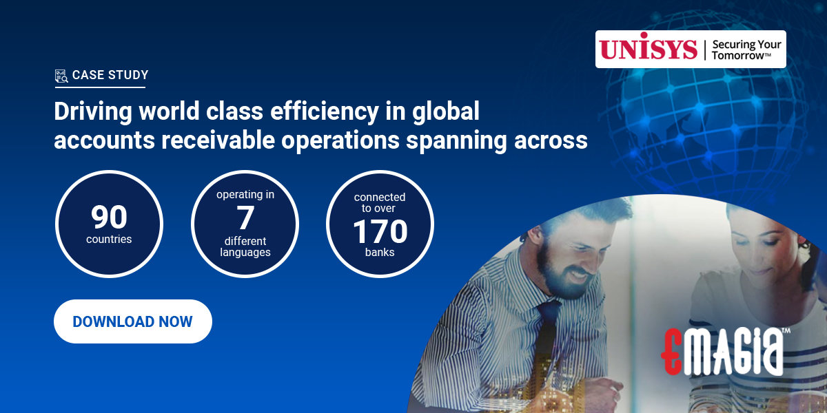 Unisys Finance Shared Services Boost Operational Excellence with Emagia