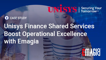 Unisys Finance Shared Services Boost Operational Excellence with Emagia