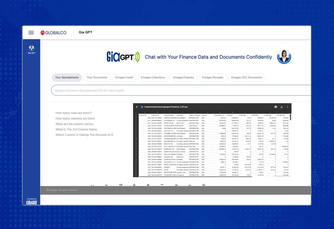 Load Any AR/AP/Treasury Report or Any CSV Spreadsheet
