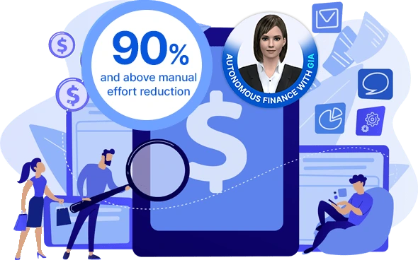 Cut down your cash forecasting efforts by 85% and higher using Emagia AI-powered cash flow forecasting software.