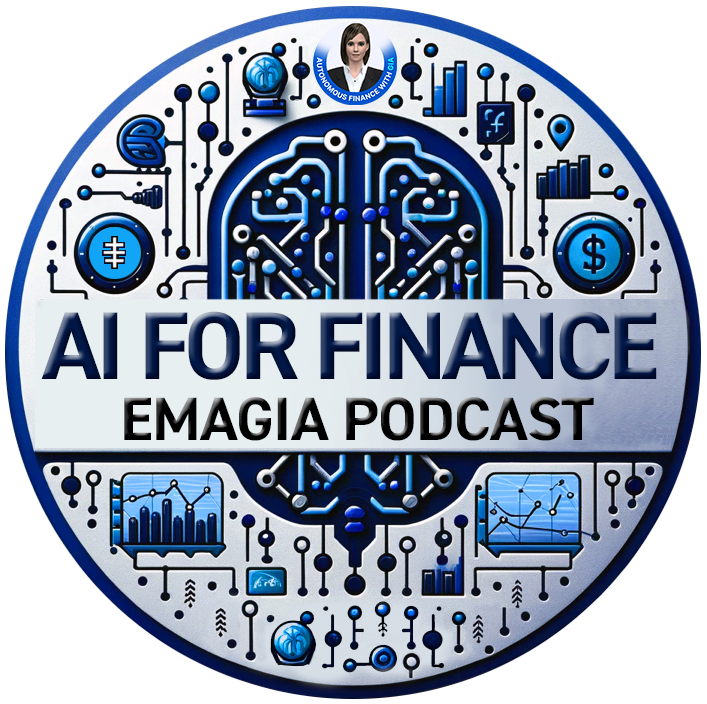 Emagia AI for Finance Podcast Logo