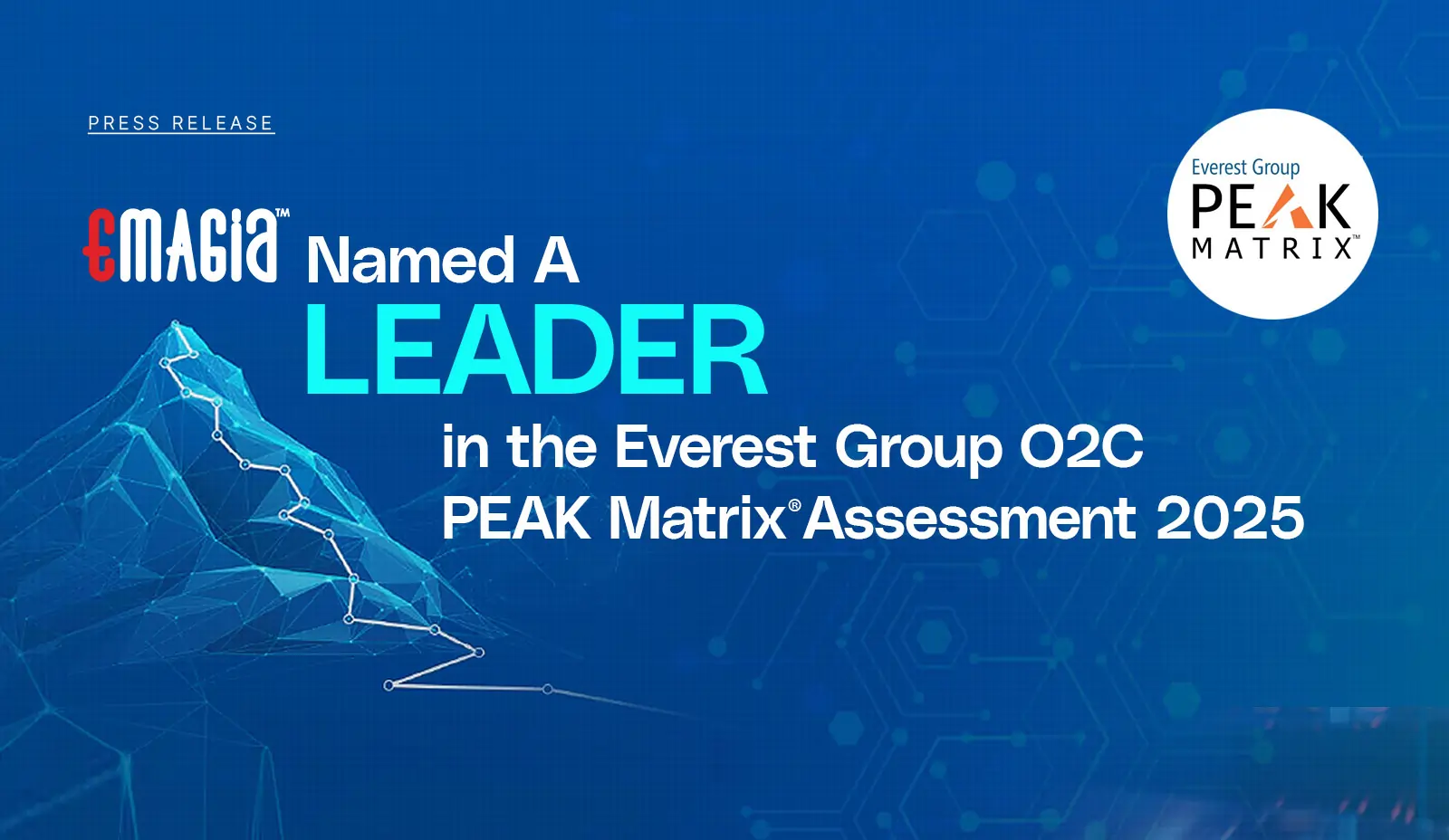 Emagia Recognized as a Leader in the Everest Group Order-to-Cash (O2C) PEAK Matrix® Assessment 2025 1 Emagia Named a Leader in the Everest Group O2C PEAK Matrix Assessment 2025