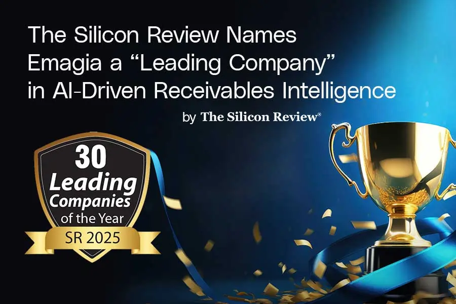 Emagia Named One of the Year’s Leading Companies for Innovation by The Silicon Review 1 Emagia a Leading Company in AI-Driven Receivables Intelligence by The Silicon Review