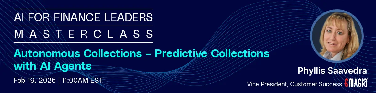 Autonomous Collections – Predictive Collections with AI Agents Web banner