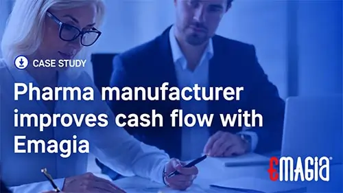Pharma manufacturer improves cash flow with Emagia and Cognizant