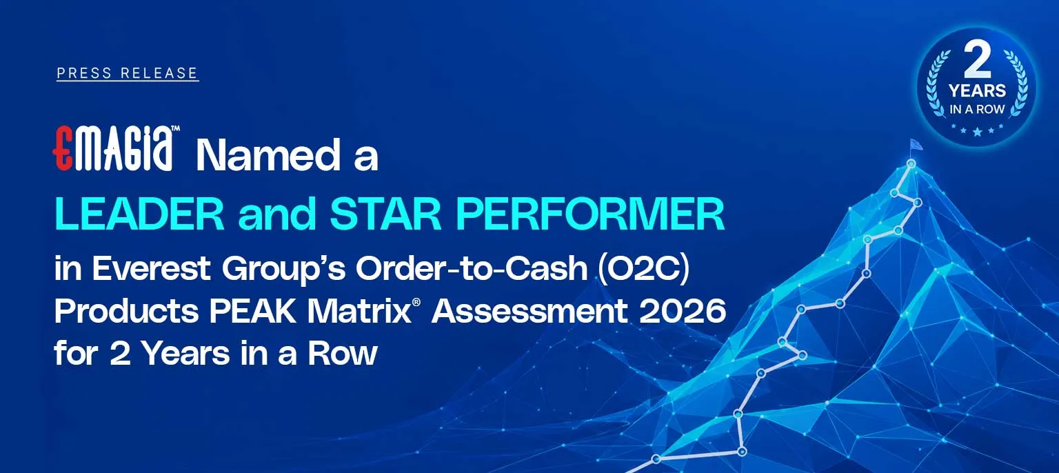 Emagia Named a Leader in the Everest Group Order-to-Cash (O2C) PEAK Matrix® Assessment 2025