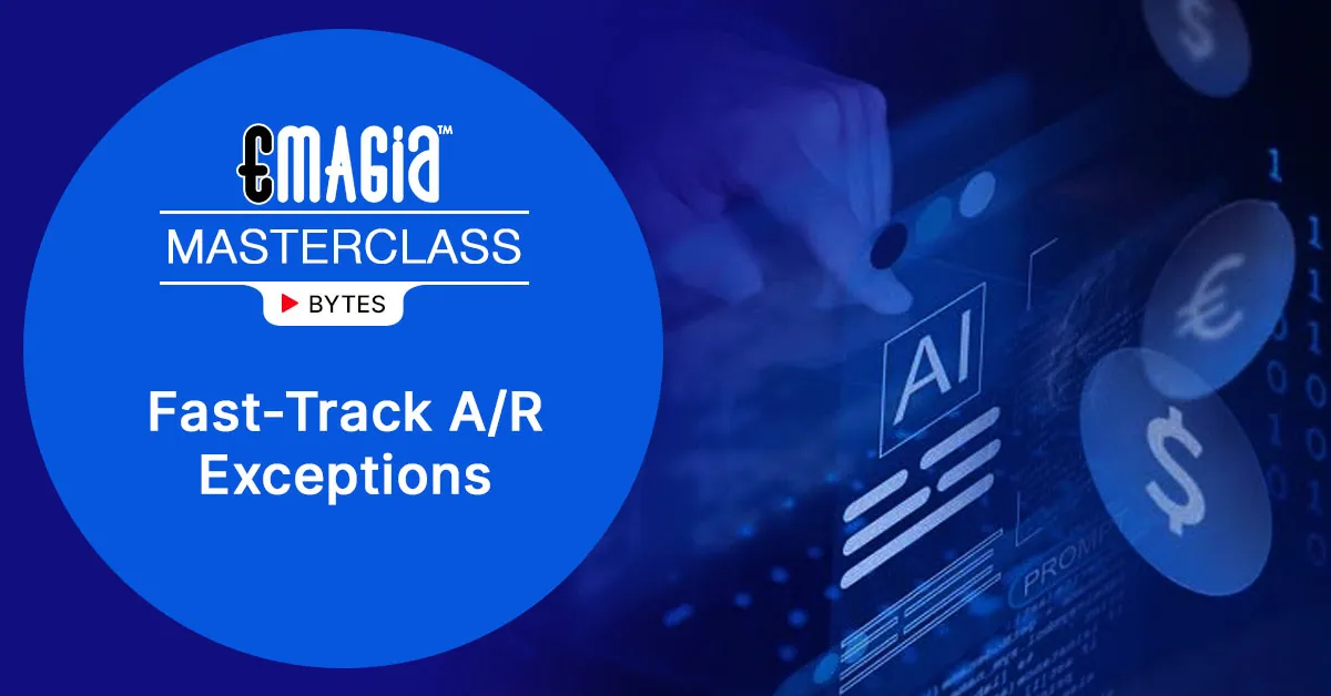 Fast-Track A/R Exceptions